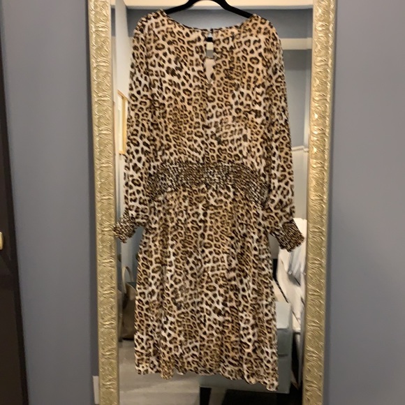 Leopard Print Dress - Picture 3 of 3